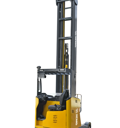 xe nâng reach truck ngồi lái