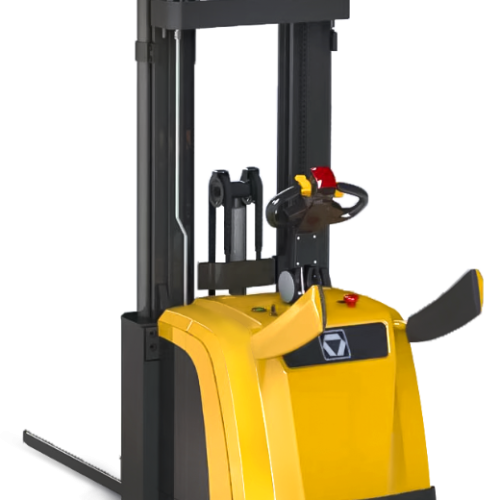 xe nâng điện mini stacker đứng lái